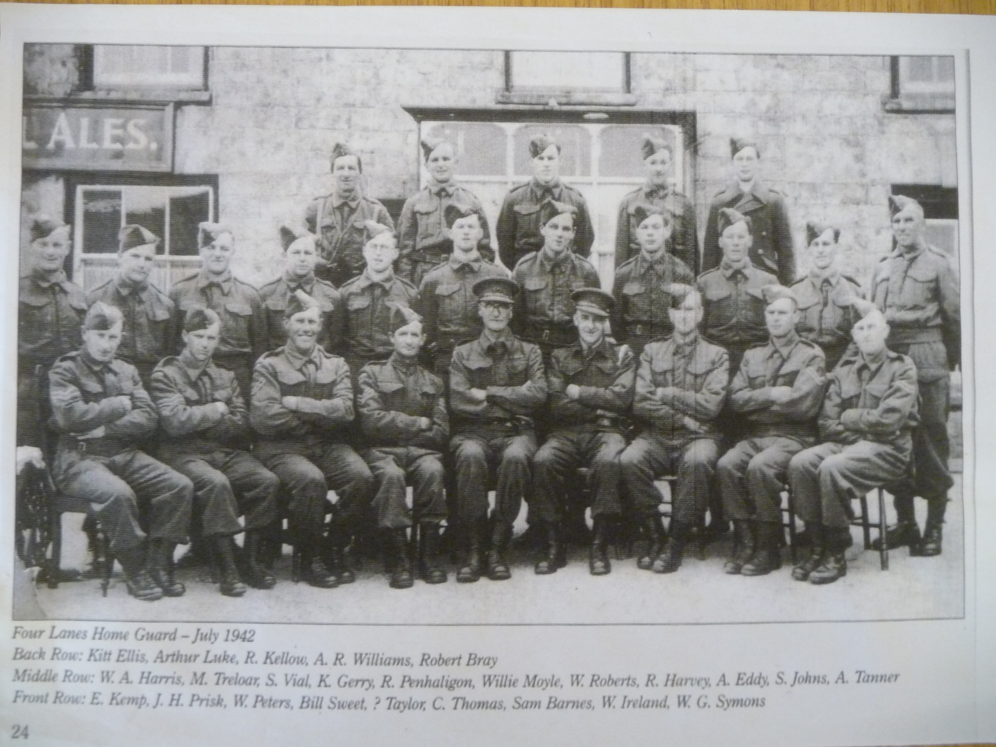 four lanes home guard 1942